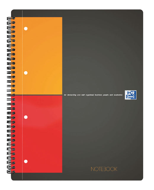 Oxford - Notebook international, 160 pages, FT B5, à carreaux 5 mm