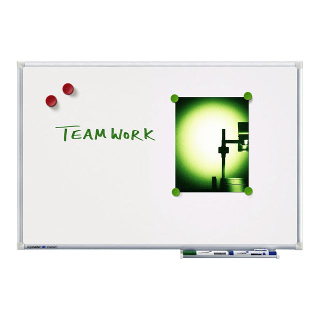 Legamaster - Whiteboard  economy 90x120cm gelakt