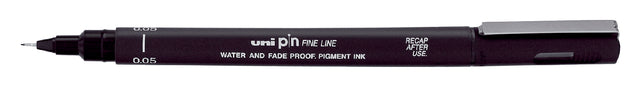 Uni -Ball - Uni Pin Fineliner, point rond, 0,05 mm, noir