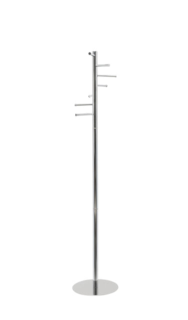 Maul - manteau en métal calima, hauteur 177 cm, 7 rails de suspension, chrome