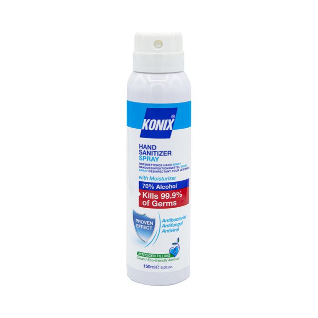 Konix - Spray à la main Konix Aerosol Disinfection 150 ml | Pulvériser un morceau de 1 morceau