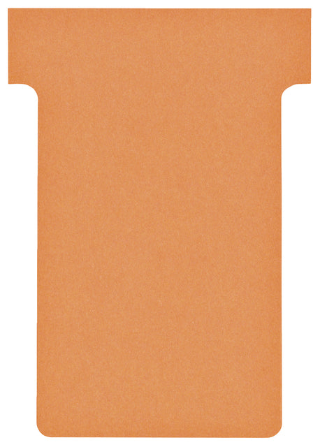 Nobo - T -Planboard -Karten Index 2, Ft 85 x 60 mm, Orange