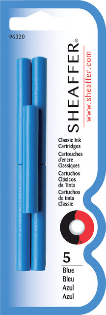 Sheaffer - Tintenmuster Skrip Classic Blue | 6 Stücke