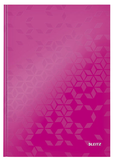 Leitz - Notebook wow a4 ligne rose