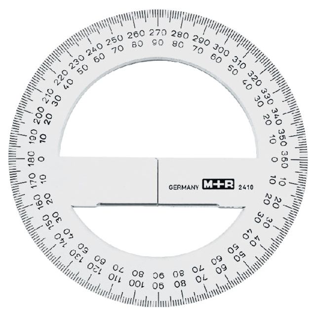 M&R - Kompasroos 100mm polyl transparant | 10 stuks