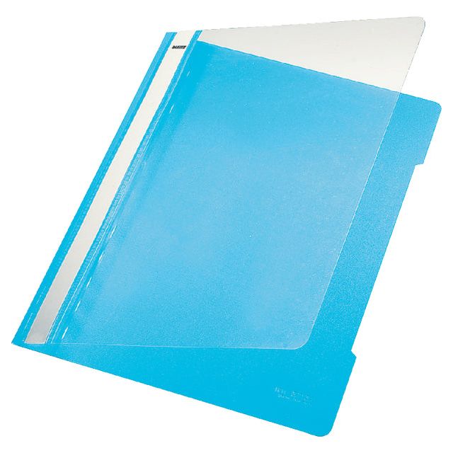 Leitz - Fastrusher Standard A4 PVC bleu clair | 25 pièces