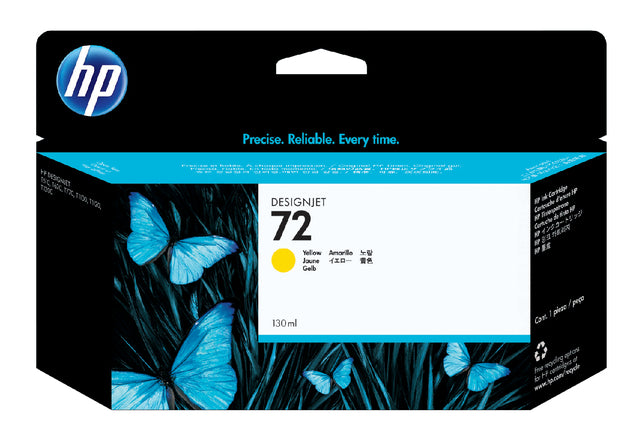 HP - Inkcartridge C9373a 72 Gelb