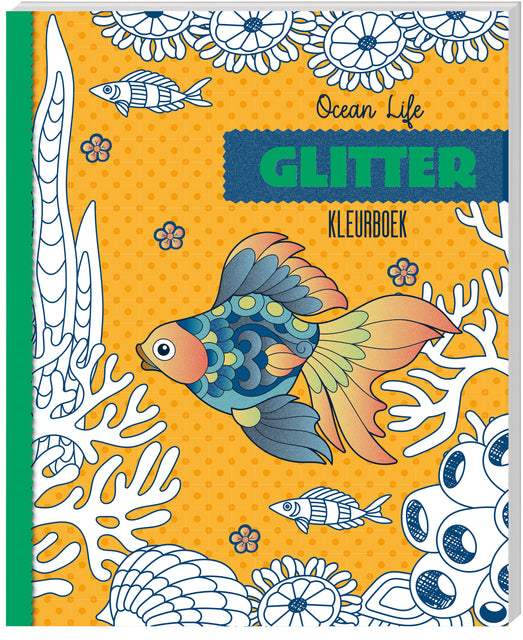 Interstat - Colorbook Interstat Glitter Ocean Life