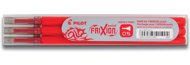 Pilot - Rollerpenvulling pilot frixion bls-frp5 f rood | 12 stuks