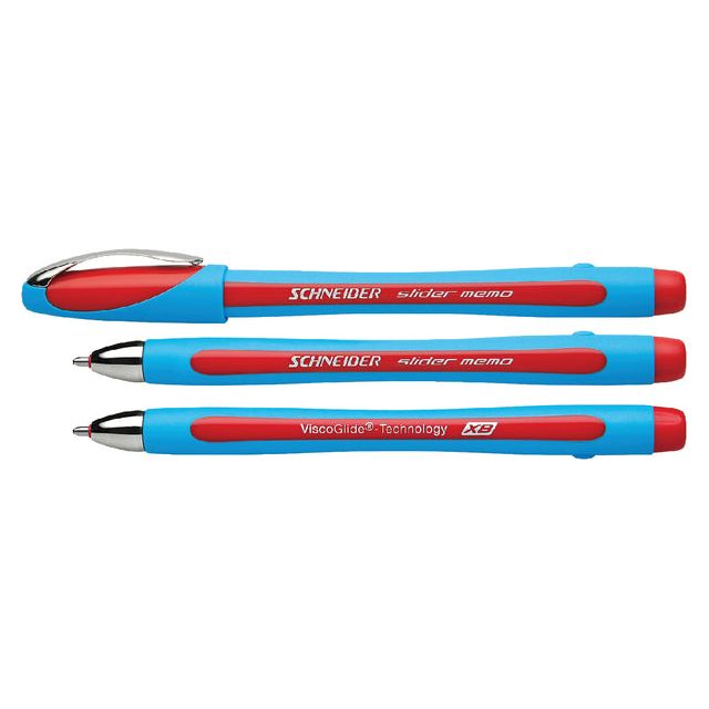 Schneider - Ballpen Slider Memo XB Red