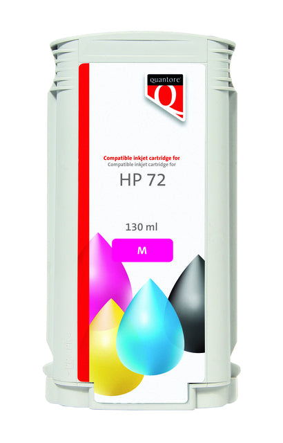 Quantor - Inkcartridge Alternative für 72 C9372A Rood