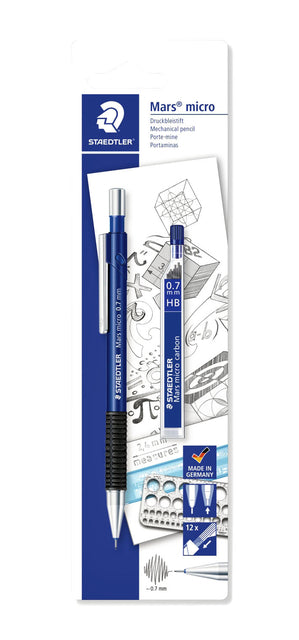 Staedtler - Fapling crayon micro 0,7 mm + extra-fine -tips