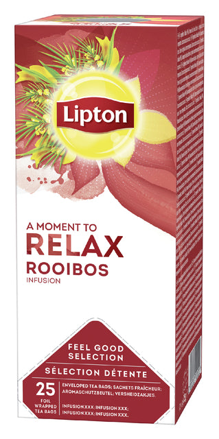 Lipton - Tee entspannen Rooibos 25 Stücke | 6 Stücke