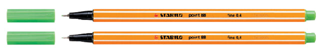 STABILO - point 88 fineliner, lichtgroen