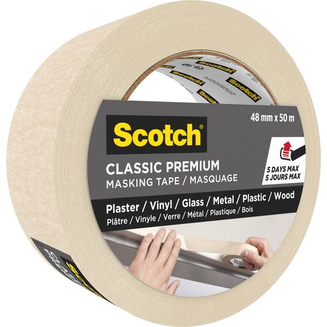 Scotch - Afplake premium classic 48mmx50m beige