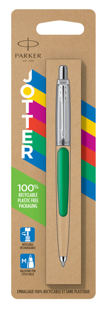 Parker - Jotter Originals Ballpoint Pen, sur Blister, Green