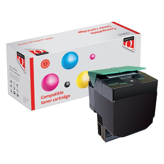 Quantore - Tonercartridge lexmark c540h1kg zwart