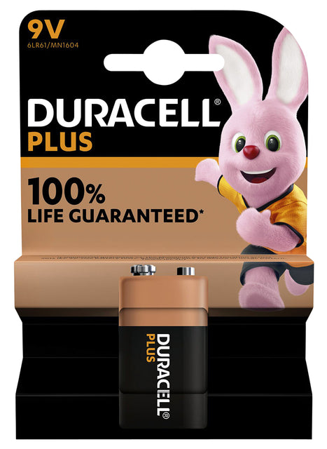 Duracell - batterij Plus 100% 9V