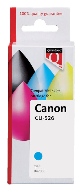 Quantore - Inkcartridge CLI -526 Blau