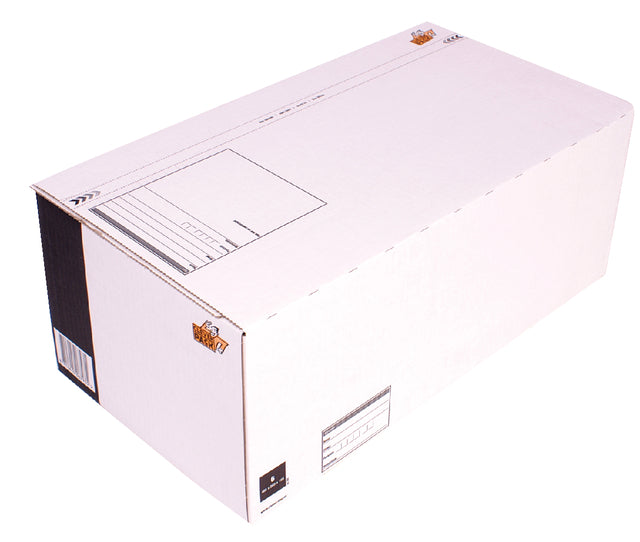 CleverPack - Postpakketbox 6 cleverpack 485x260x185mm 25st wit