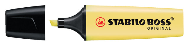 Stabilo - Marking Marker Boss Original 70/144 Pastel Jaune | 10 pièces