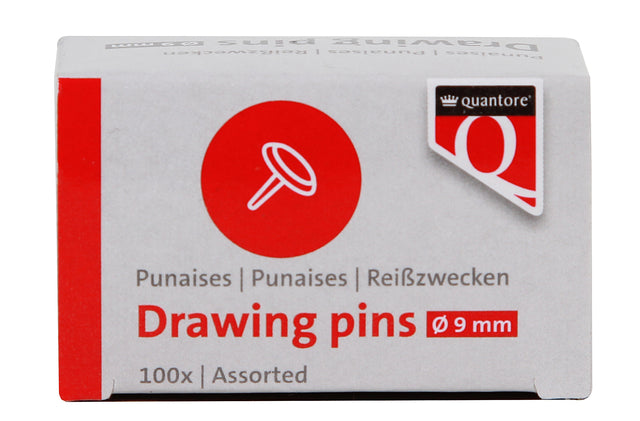 Quantore - Punaises Assorti 100 Stücke | 240 Stücke