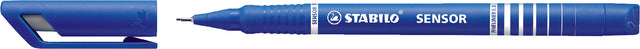 Stabilo - Fineliner sensor 189/41 f blauw | 10 stuks