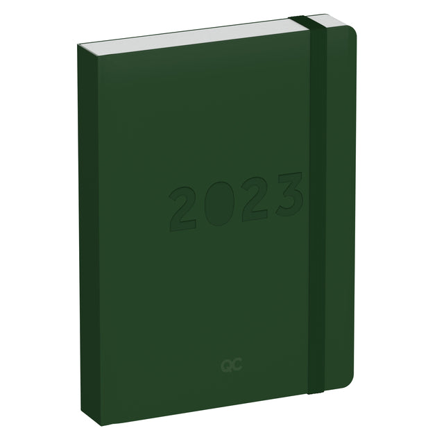 Agenda 2023 110x150 QC -Farbe 1 Tag/1 Seite grüner Quarz