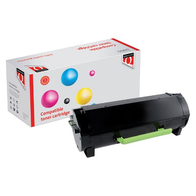 Quantore - Tonercartridge lexmark 50f2u00 zwart