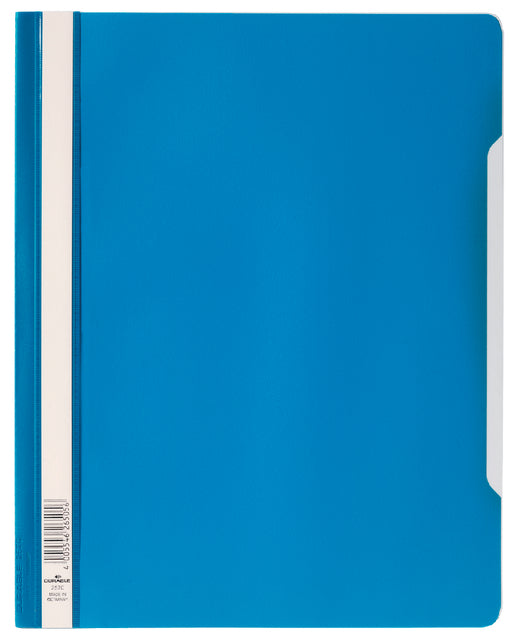 Durable - Snelhechter durable 2570 a4 pvc blauw | 50 stuks