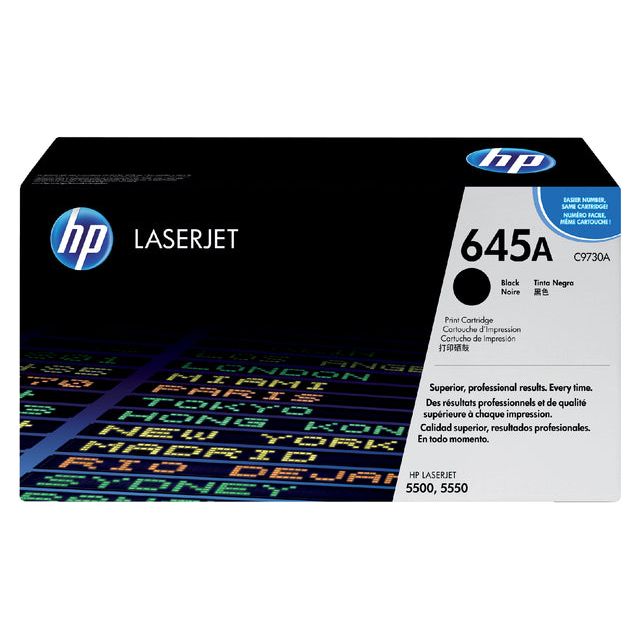 HP - Tonercartridge  c9730a 645a zwart