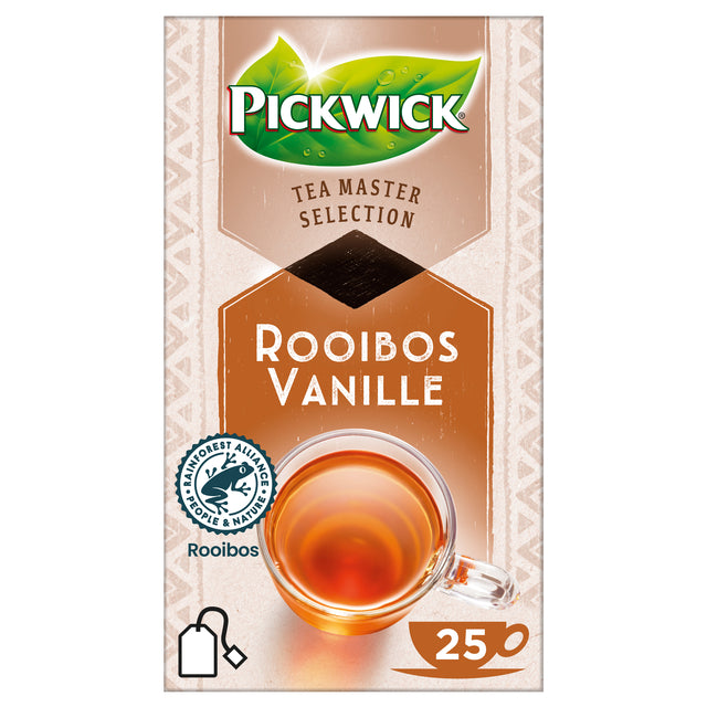 Pickwick - Tea Master -Auswahl Rooibos Vanille 25st | 4 Stücke