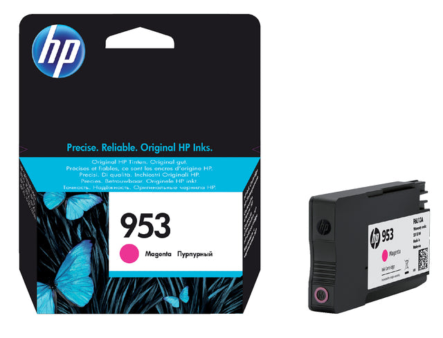 HP - inktcartridge 953, 630 pagina's, OEM F6U13AE, magenta