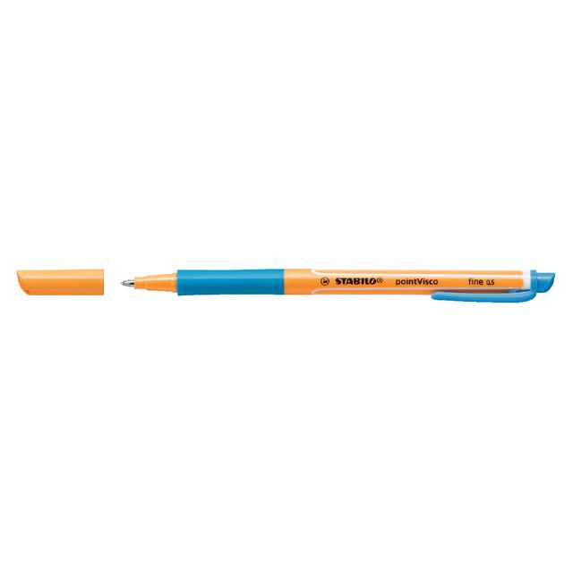 Stabilo - Rollerpen Pointvisco 1099/51 F Azure Blue | 1 Stück | 10 Stück