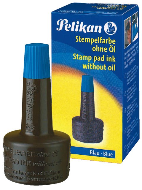 Pelikan - Briefmarkentinte voll 28ml Blau | 10 Stücke