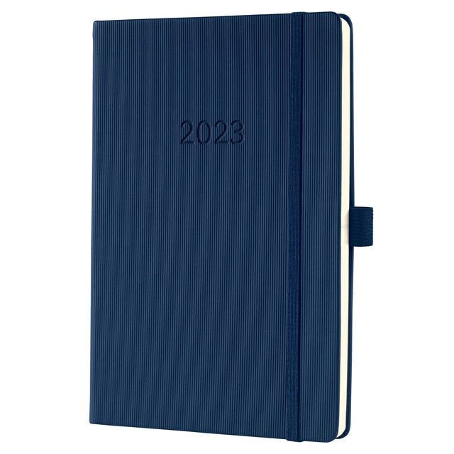 AGENDA 2023 SIGEL CONCEPTUM A5 7 jours / 2 pages Midnight Blue