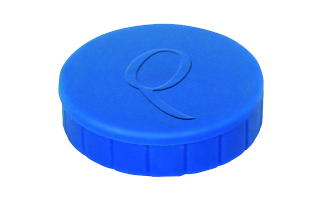 Quantore - aimant 20 mm 300gram bleu 10 pièces