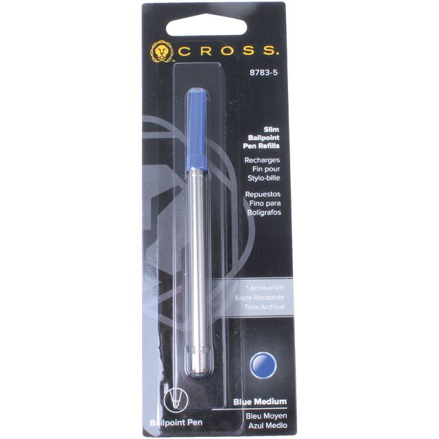 Ballpoint remplissant croix intelligent clic m bleu