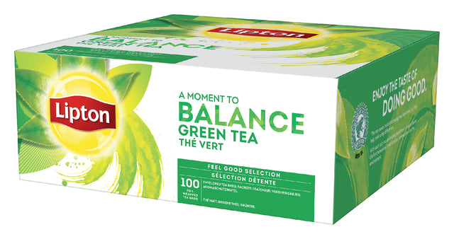 Lipton - thé Green Tea 100 pièces | 12 pièces