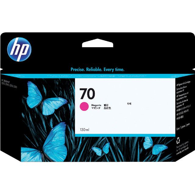 HP - Inktcartridge  c9453a 70 rood