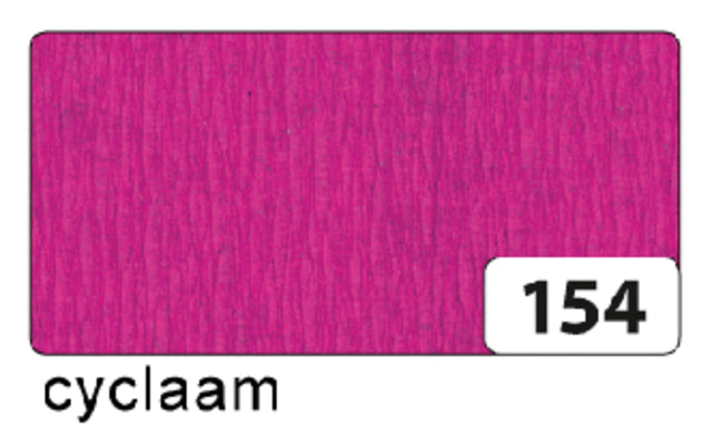 Folia Paper - Crepe Paper Folia 250x50 cm NR154 Cyclamen | 10 Stücke