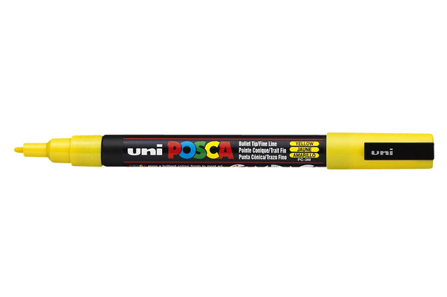 Posca - Verfstift posca pc3m f geel | 6 stuks