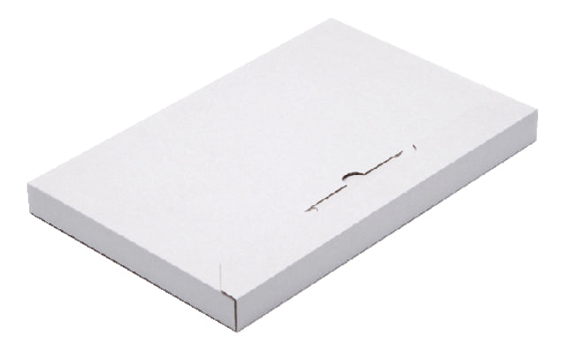 Cleverpack - Letterbox Box A4 350x230x26mm Karton Weiß 5 Stück