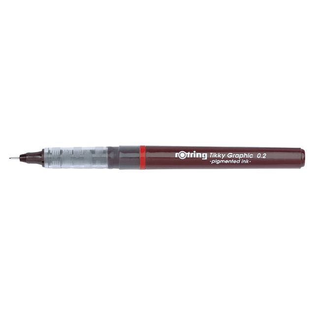 ROTRING - Fineliner Tiky Graphic 0,2mm | 12 Stücke