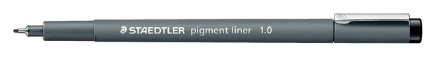 Staedtler - Fineliner Pigment 308 Black 1.0 mm | 10 pièces