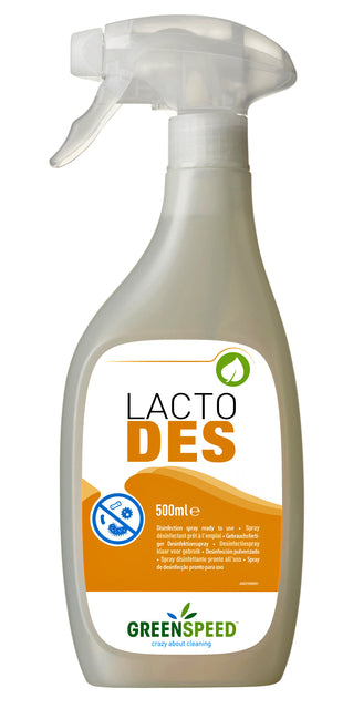 Greenspeed - Spray désinfectant lacto des 500 ml | 6 pièces