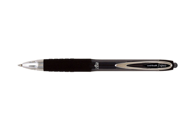 Uni -ball - Gelpen Signo 207 0,7mm schwarz | 12 Stücke