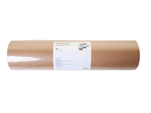 IEZZY - Inpakpapier iezzy 70gram 70cmx220m kraft bruin