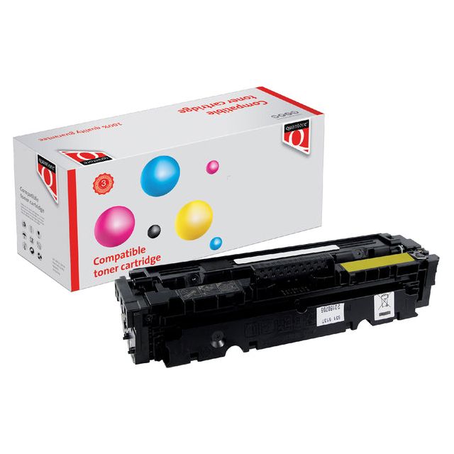 Quantore - Tonercartridge hp cf412a 410a geel