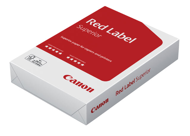 Canon - Papierkopie Red Label Superior A3 80gr White 500vel | 5 Stücke